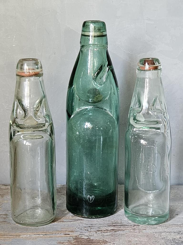 Set antieke knikker flesjes, Antiek en Kunst, Ophalen of Verzenden