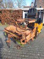 Veegbezem voor heftruck, Ophalen