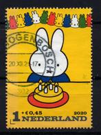 Kinder postzegel Nĳntje 2020 gestempeld NVPH 3881a, Ophalen of Verzenden, Na 1940, Gestempeld