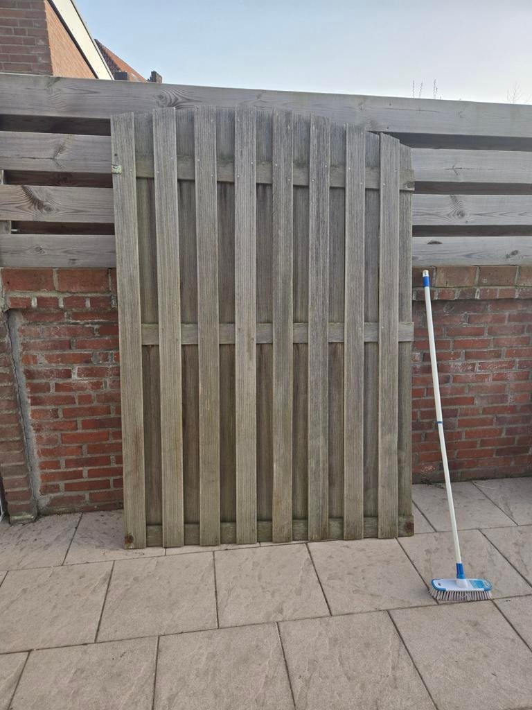 Hek hout, Ophalen, Zo goed als nieuw, Hout, Tuinhek