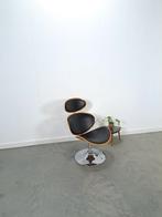 Dan-Form Curve loungestoel, draaifauteuil Denemarken, Huis en Inrichting, Gebruikt, Ophalen of Verzenden, Design, vintage, 50 tot 75 cm