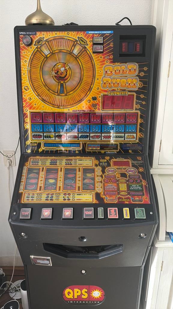Gold Rush, Verzamelen, Automaten | Gokkasten en Fruitautomaten, Euro, Ophalen of Verzenden, Gebruikt, Met sleutels