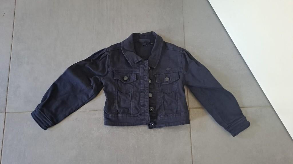 Spijkerjasje Le Chic 110, Kinderen en Baby's, Meisje, Le Chic, Ophalen of Verzenden, Zo goed als nieuw