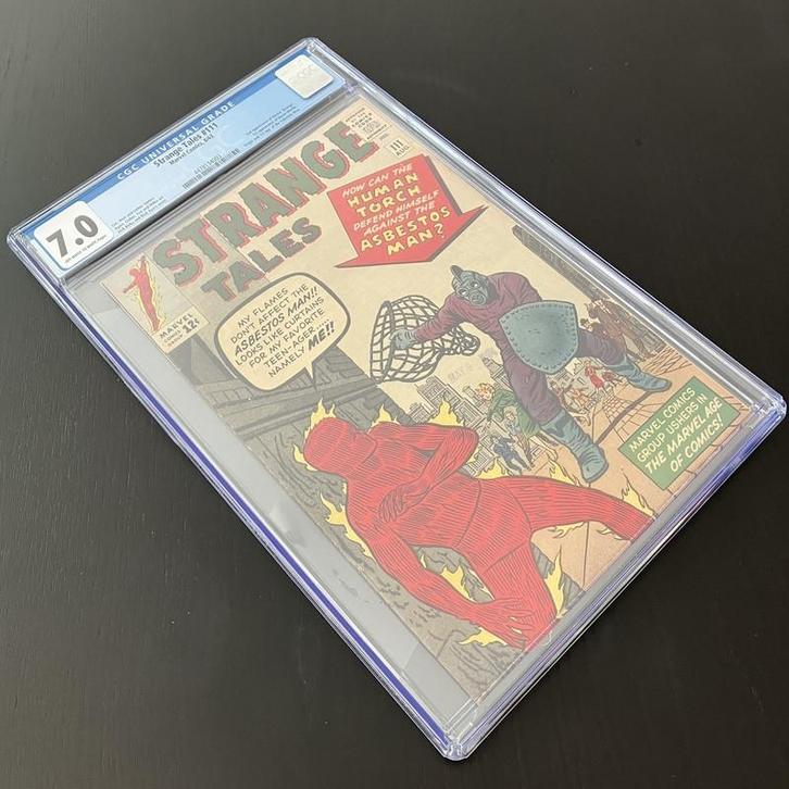 Strange Tales Vol.1 #111 CGC (1963) FN/VF (7.0), Boeken, Strips | Comics, Zo goed als nieuw, Eén comic, Amerika, Ophalen of Verzenden