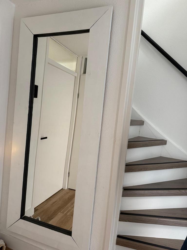 Spiegel, Huis en Inrichting, Woonaccessoires | Spiegels, Minder dan 50 cm, Ophalen of Verzenden, Zo goed als nieuw, Minder dan 100 cm