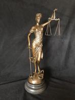 Vrouwe Justitia , 40 cm hoog , Mayer , brons, Ophalen of Verzenden