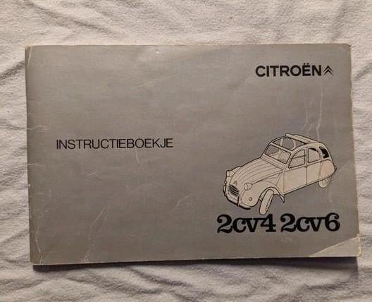 Instructieboekje 2CV4 2CV6 1973, Verzenden