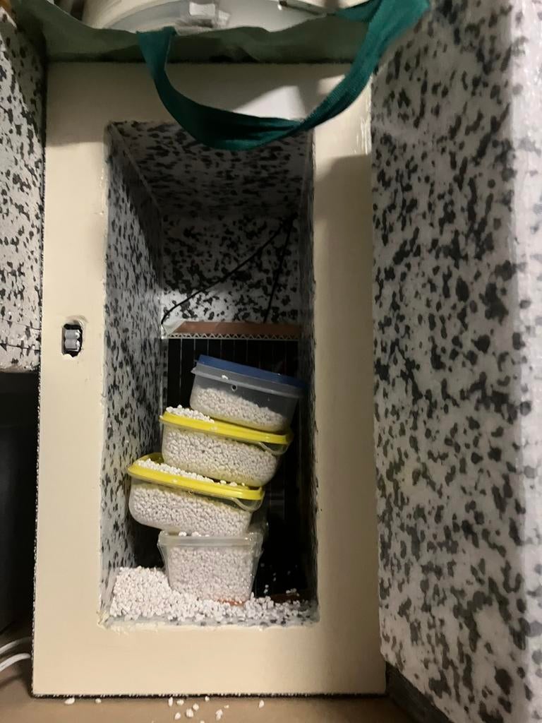 Incubator, Ophalen, Gebruikt