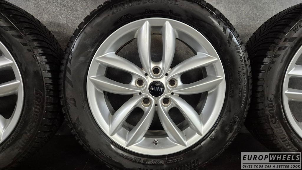 17 inch Mini Countryman R60 R61 Winterbanden Paceman R124, Gebruikt, -, -, Banden en Velgen