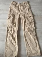 Bershka Beige Cargo Jeans Maat 36, Ophalen of Verzenden, Zo goed als nieuw, Maat 36 (S), Beige