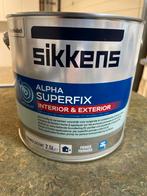 Sikkens Alpha Superfix Interieur & Exterieur 2,5L, Ophalen, Overige kleuren, Nieuw, Verf