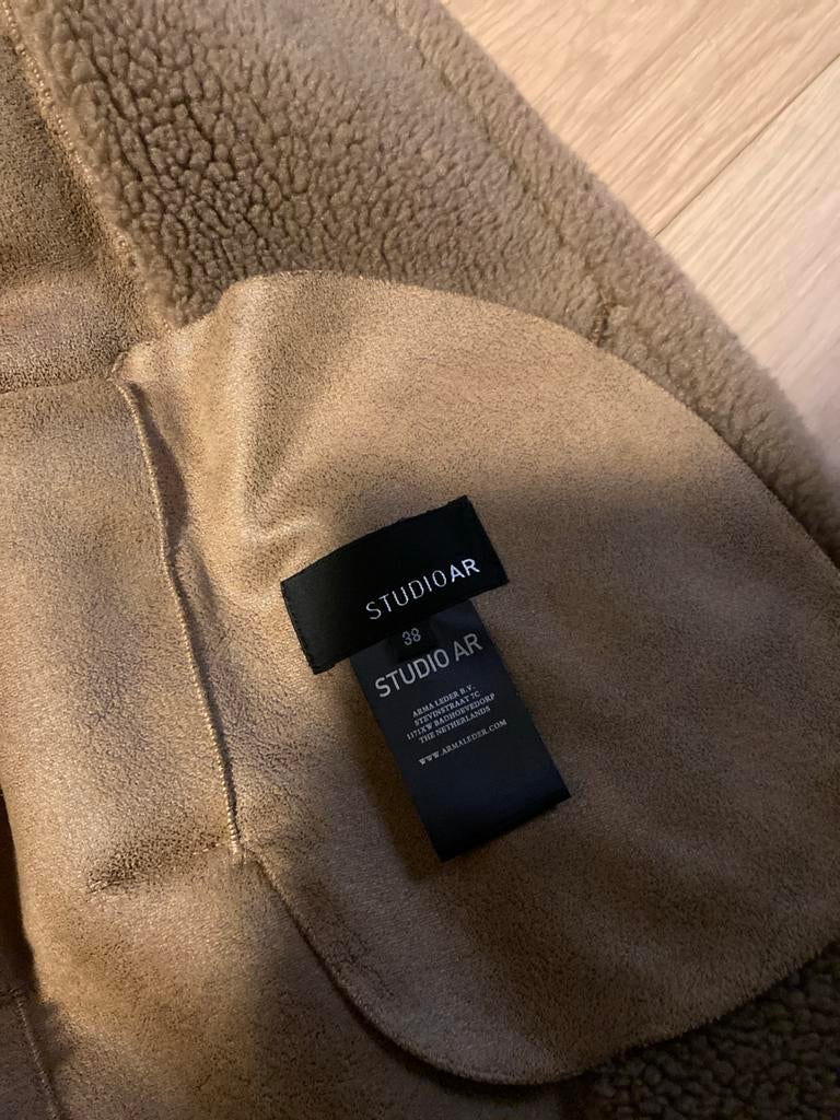 Studio AR Camel Bodywarmer Gilet - Zo goed als nieuw, Kleding | Dames, Ophalen of Verzenden, Zo goed als nieuw, Maat 38/40 (M)