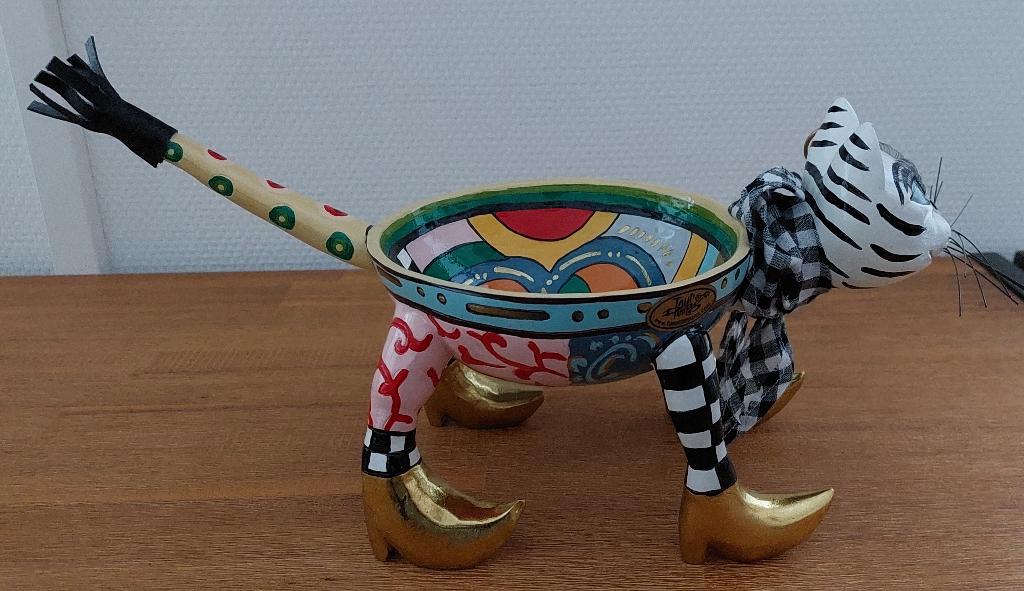 Toms drag poes, kat bakje - schaaltje, Antiek en Kunst, Ophalen