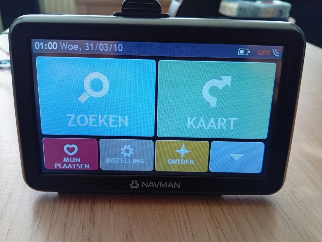 Navman navigatie, Ophalen