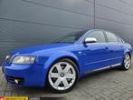 Audi A4 Limousine 4.2 V8 quattro S4 350pk Airco Cruise NAP, Gebruikt, Blauw, A4, Origineel Nederlands