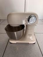 Beige Tefal keukenmachine, 4 liter of meer, Ophalen of Verzenden, Zo goed als nieuw, 3 snelheden of meer