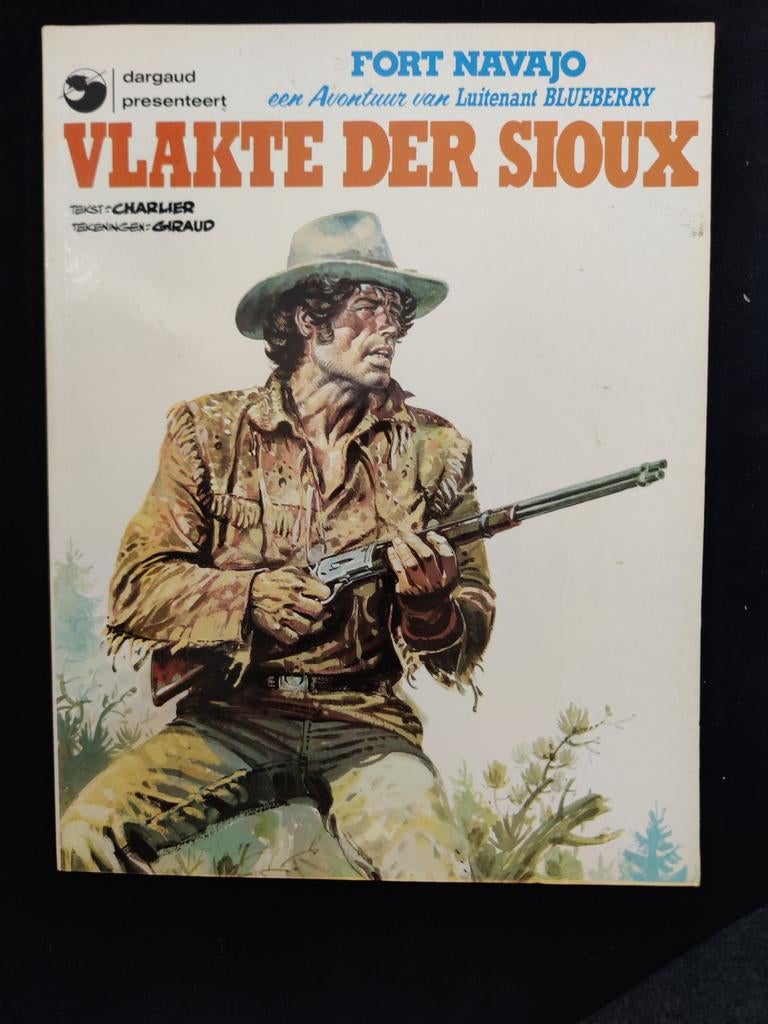 Blueberry - Vlakte der Sioux - Dargaud, Boeken, Stripboeken, Eén stripboek, Ophalen of Verzenden, Gelezen, Charlier/Giraud