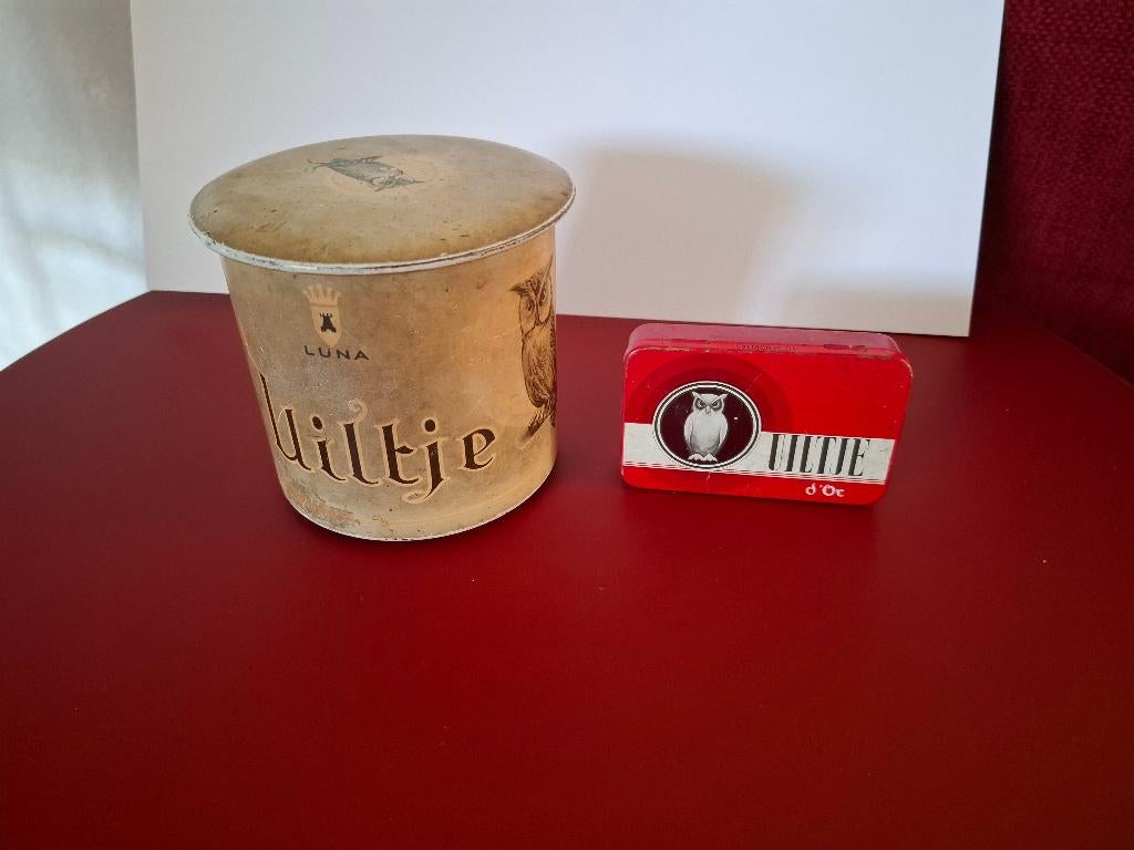 Blikken uiltje Luna, Verzamelen, Blikken, Ophalen of Verzenden, Gebruikt, Overige, Overige merken