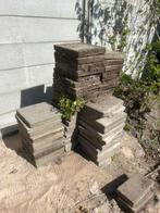 Gratis 51 tuintegels 30 x 30 cm, Ophalen, Gebruikt, 10 m² of meer, Beton