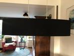 Zwarte hanglamp, Huis en Inrichting, Lampen | Hanglampen, Ophalen of Verzenden, Zo goed als nieuw, Stof, Minder dan 50 cm