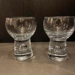 Per Lütken designer v Holmegaard glaasjes set v 2, Ophalen of Verzenden