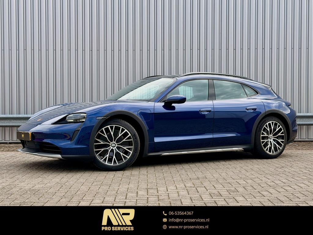 Porsche Taycan Cross Turismo 4 93 kWh BOSE | Adaptieve Sport, Auto's, Automaat, Adaptive Cruise Control, 2220 kg, Zwart