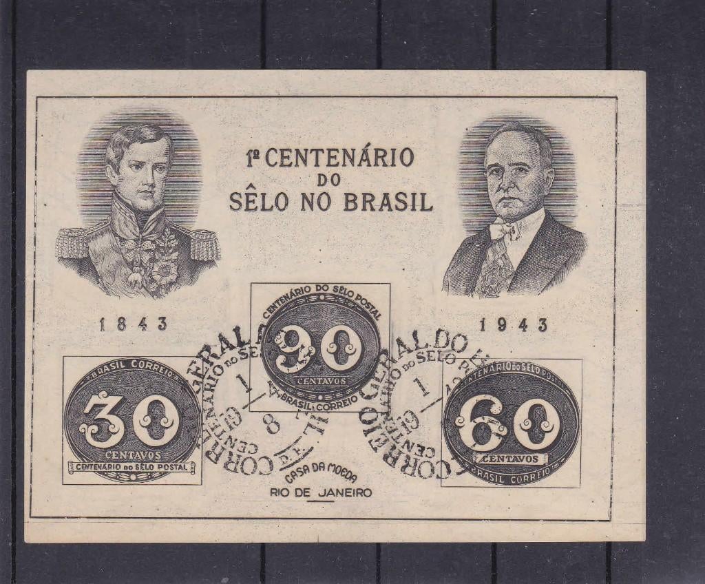 170. Brazilië 1943, Ophalen of Verzenden, Gestempeld, Zuid-Amerika