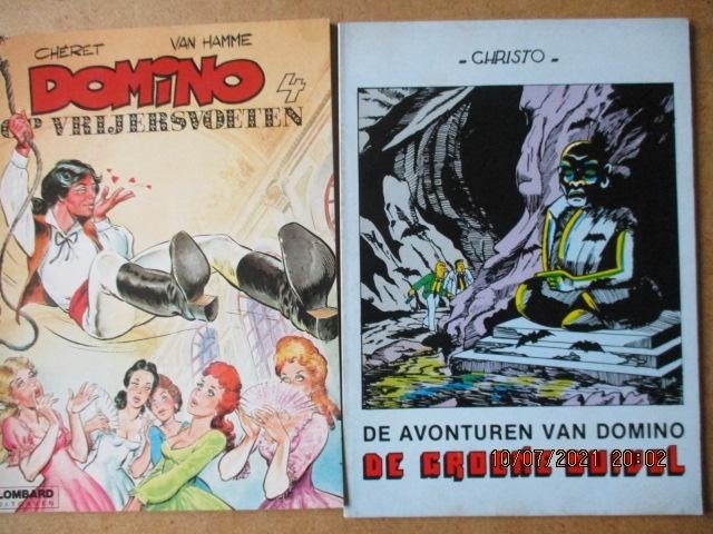 adv5019 domino, Boeken, Stripboeken, Eén stripboek, Ophalen, Gelezen