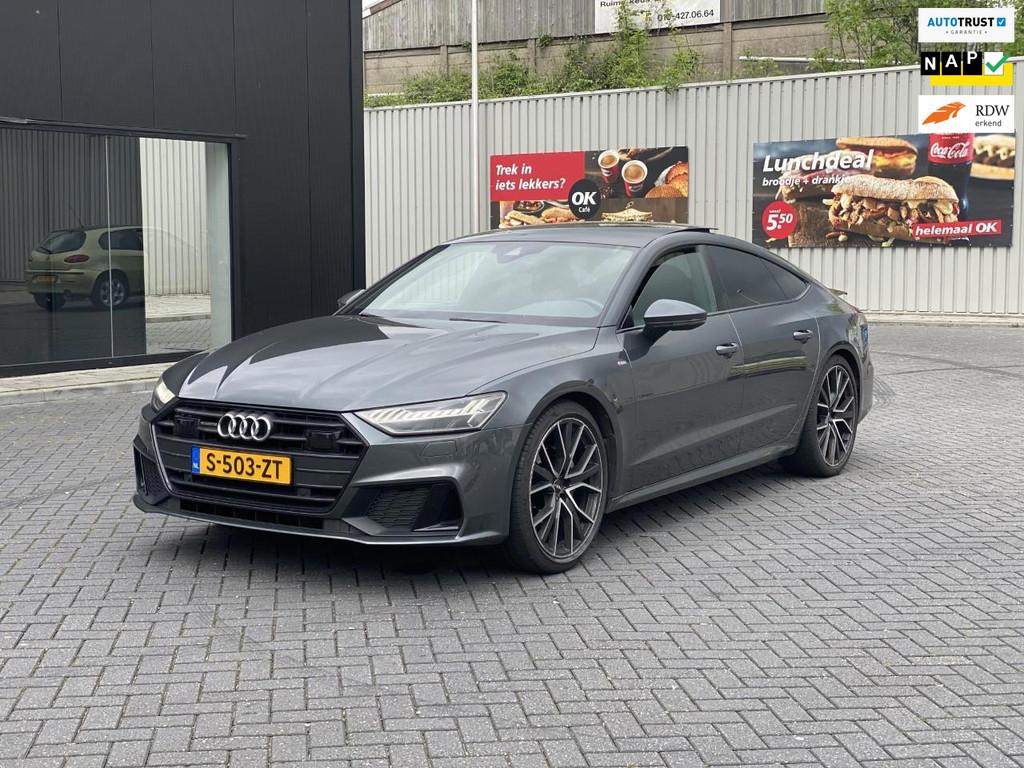 Audi A7 SPORTBACK 40 TDI quattro Pro Line S, Auto's, Audi, Verwarming stoelen achter, 2000 kg, 4 stoelen, 23 km/l