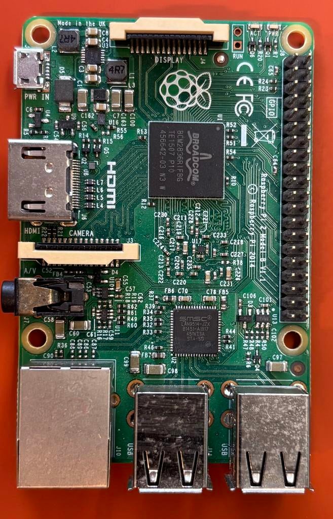 Raspberry Pi 2B, Ophalen of Verzenden, Gebruikt