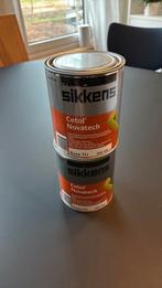 Sikkens Cetol Novatech base TU 2x 1L, Doe-het-zelf en Verbouw, Verf, Beits en Lak, Minder dan 5 liter, Ophalen of Verzenden, Nieuw