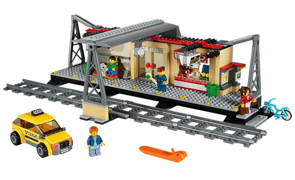 Lego treinstation 60050, Ophalen of Verzenden, Zo goed als nieuw