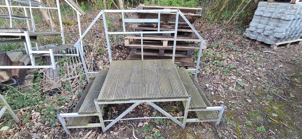 Aluminium bordessen voor chalets verschillende maten, Ophalen, Gebruikt, Overige typen