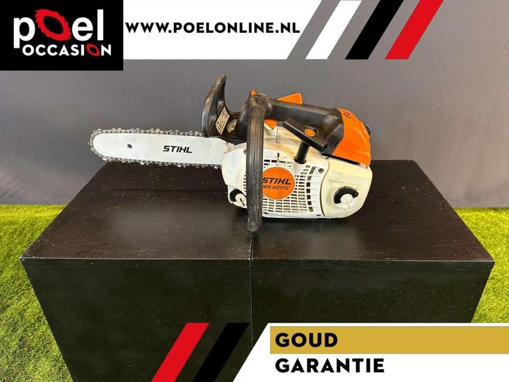 STIHL MS 201 TC-M kettingzaag en garantie, Doe-het-zelf en Verbouw, Gereedschap | Overige machines, Nieuw, Ophalen of Verzenden