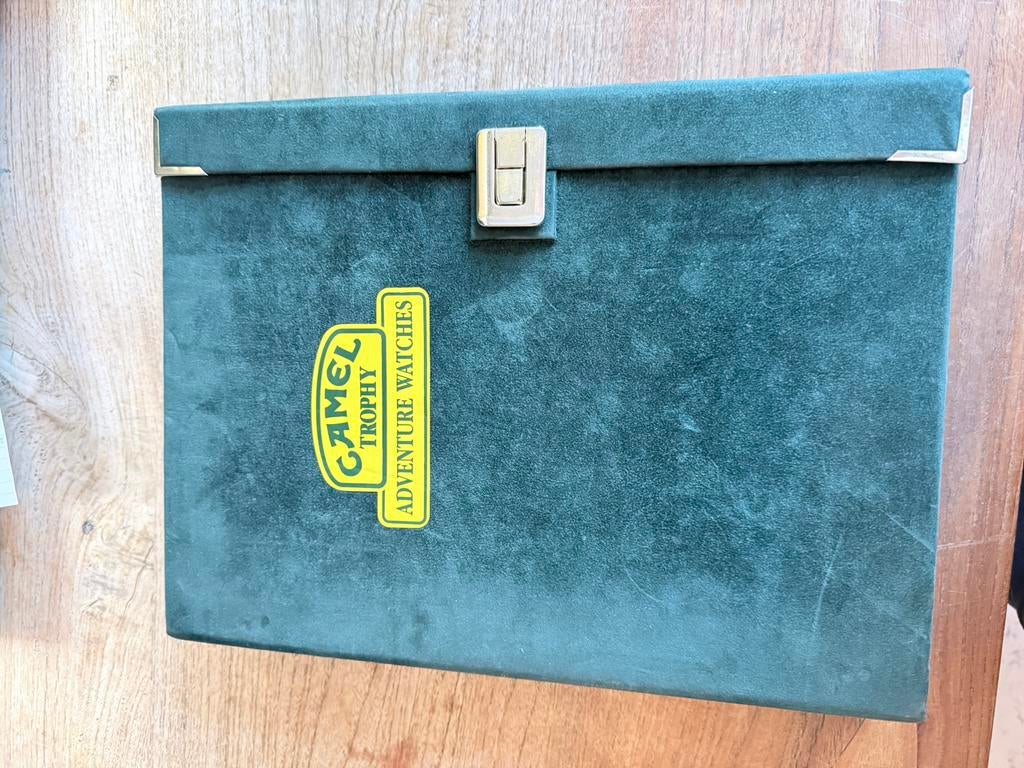 Te koop horloge koffer Camel, Ophalen of Verzenden, Zo goed als nieuw