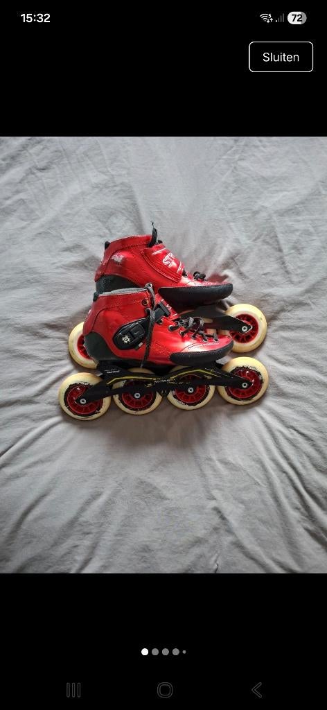 Luigino strut skeelers maat 36 powerslide, Sport en Fitness, Skeelers, Gebruikt, Kinderen, Ophalen of Verzenden, Inline skates 4 wielen