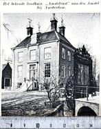 Amsterdam 1942, landhuis Amstelrust aan de Amstel, Verzenden, 1940 tot 1960, Gebruikt, Gebouw