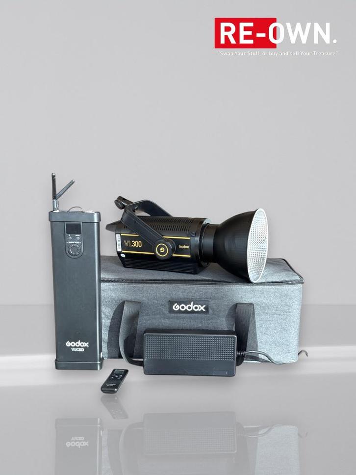 Godox VL300 LED videolamp (topstaat + tas + garantie), Audio, Tv en Foto, Fotografie | Fotostudio en Toebehoren, Zo goed als nieuw