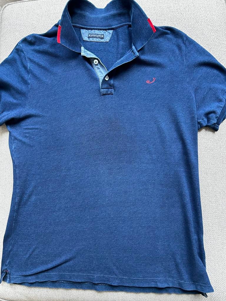 Jacob Cohen Poloshirt/maat M, Kleding | Heren, Polo's, Verzenden, Zo goed als nieuw, Maat 48/50 (M), Blauw