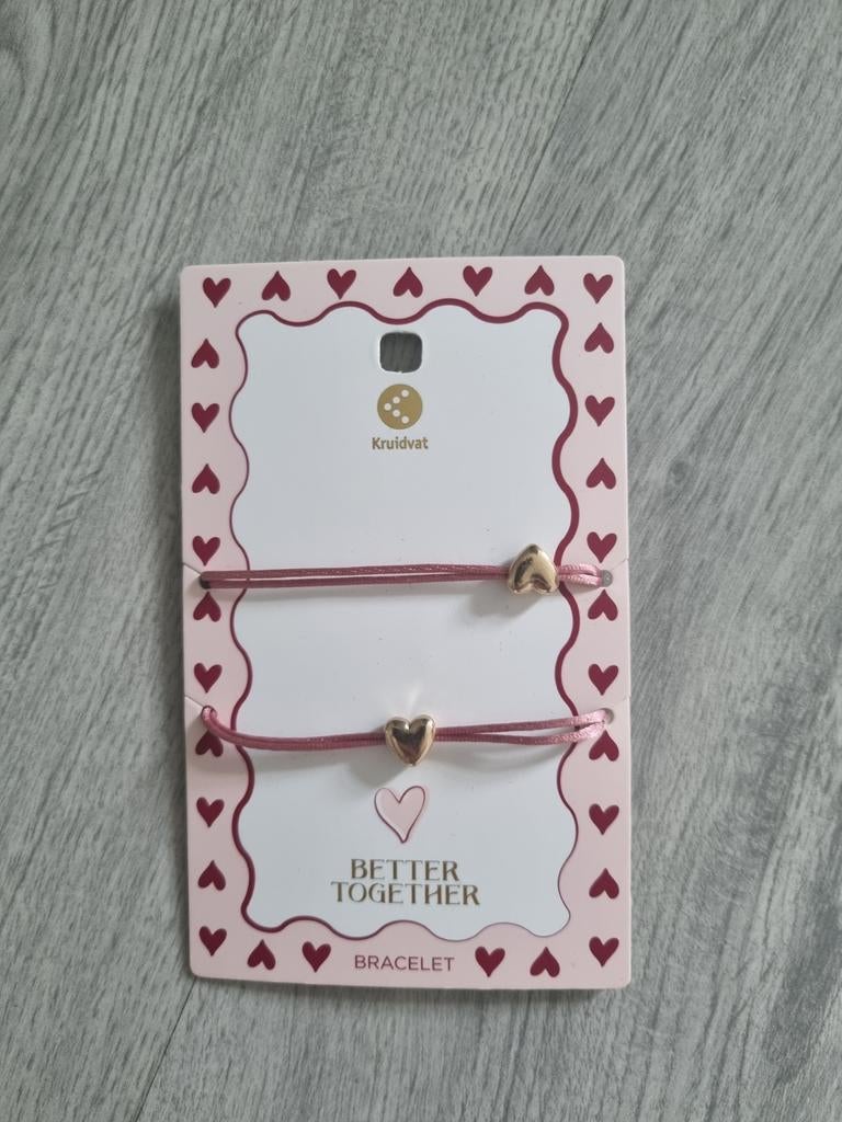 Armbandjes Kruidvat Better Together, Ophalen, Nieuw