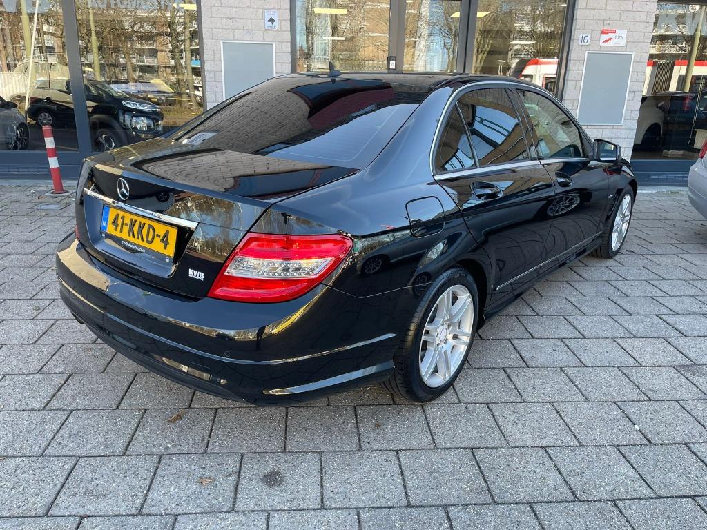 Mercedes-Benz C-Klasse 180 K Amg Pakket Airco Nieuwe apk, Auto's, 1380 kg, Gebruikt, 4 cilinders, 157 pk