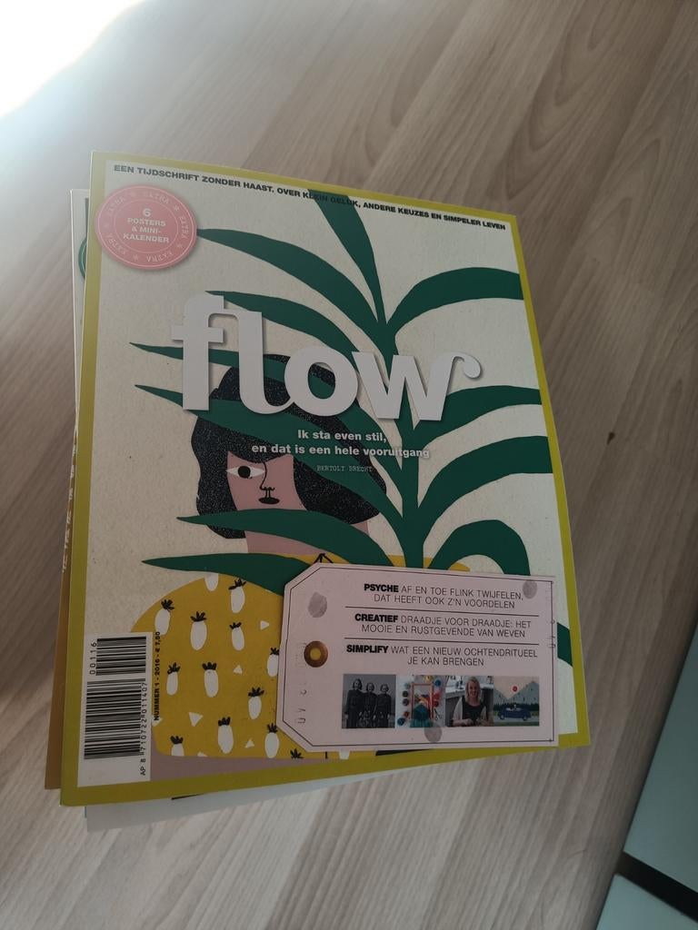 Flow Magazine Collectie: Nummers 2016-2021, Boeken, Ophalen, Zo goed als nieuw, Overige typen