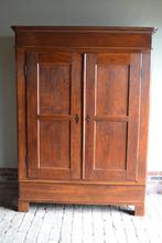 Prachtige strakke antieke eiken houten kast, Verzenden