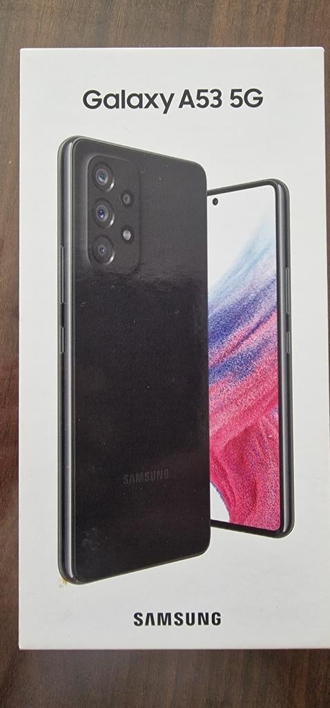 Zo goed als nieuw Samsung A53 alles in doos, Ophalen, Zwart, Zo goed als nieuw, 128 GB