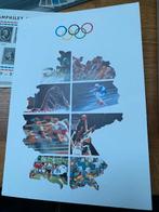speciale uitgave olympische spelen 1992 duitsland, Ophalen of Verzenden, BRD, Gestempeld