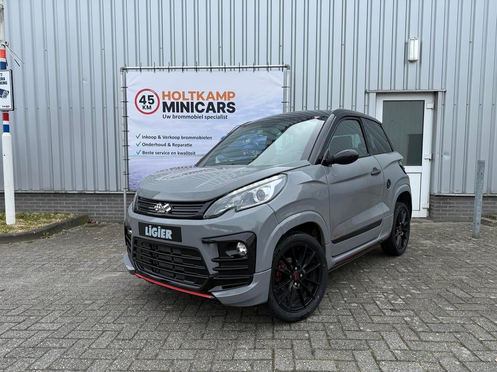 Ligier JS60 SPORT Brommobiel 45KM/ 2021 / DCI / Nardo grey, Ophalen, Holtkampminicars@gmail.com, Zo goed als nieuw, De berken 2e