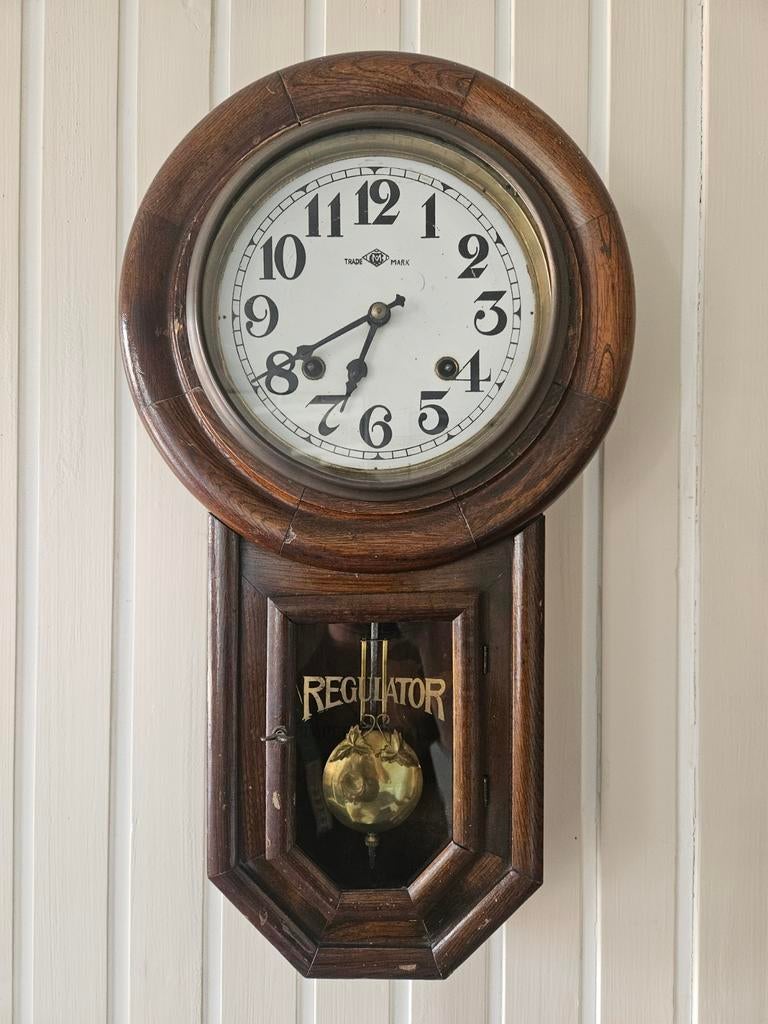 Antieke Meiji Regulator Klok - Voor de Hobbyist, Ophalen