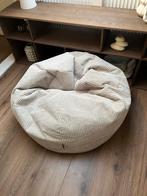 Zitzak beige ribstof/corduroy, Huis en Inrichting, Zitzakken, Ophalen, Gebruikt, Beige, Zitzak