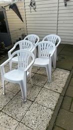 Tuinstoelen / Stapelstoelen Jardin kunststof 5 stuks, Tuin en Terras, Ophalen, Gebruikt, Kunststof