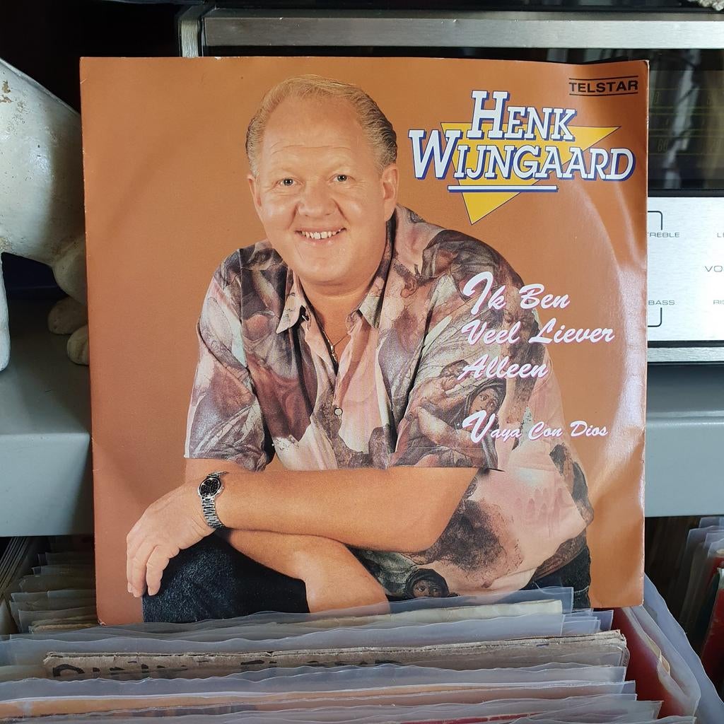 Henk wujngaard - ik ben  liever  alleen, Ophalen of Verzenden, Zo goed als nieuw, Overige formaten